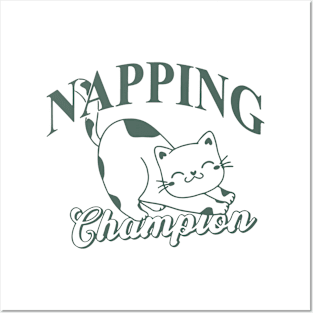 Napping Champion Posters and Art